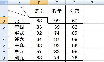 Excel教程（学习如何在Excel中制作带斜线的表格）