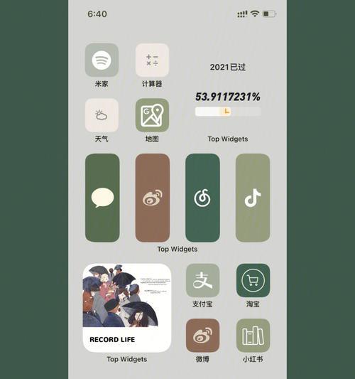 苹果iOS14桌面布局设置方法大揭秘（以简洁易用的iOS14桌面布局设置方法）