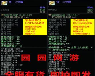2024DNF女机械改版技能加点攻略（火力全开！掌握关键技能加点）