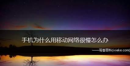 家里网速慢的原因及解决方法（探究家庭网络速度缓慢的原因并提供解决方案）