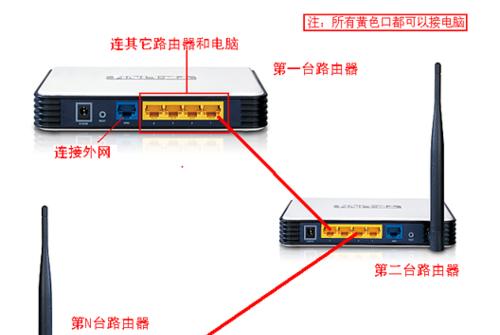 无线连接的详细流程（使用两台路由器实现无线连接）
