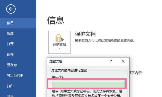 加密文件保护隐私——设置密码的重要性（掌握文件加密技巧）