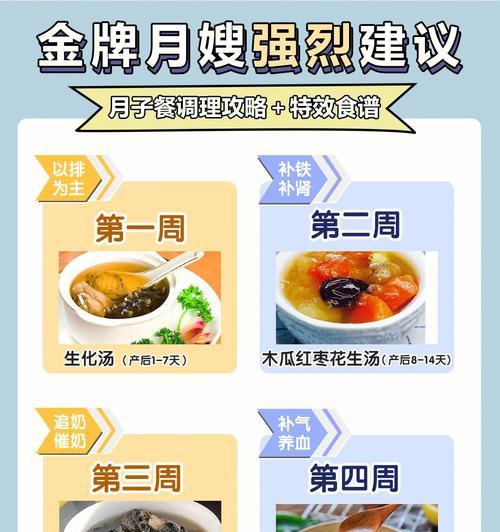 金牌月嫂的月子餐窍门（金牌月嫂的经验分享）