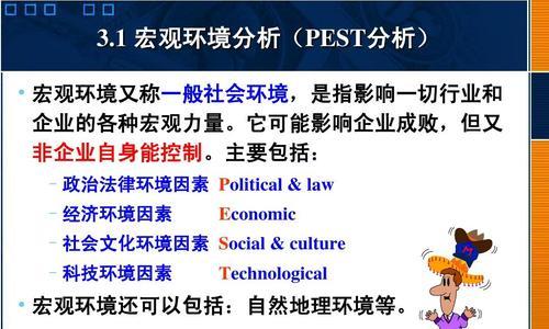 宏观环境分析包括哪些方面？如何进行全面的宏观环境分析？