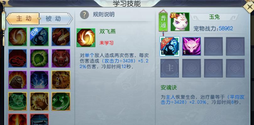 洛克王国北辰宠物技能选择有什么技巧？