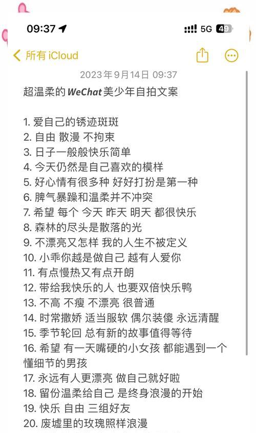手机自拍时如何编写吸引人的文案？