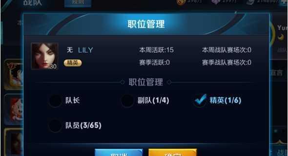 王者荣耀新武器如何加入战队？