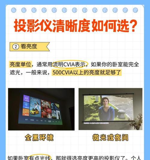 投影仪屏幕选择标准是什么？如何确保清晰度？