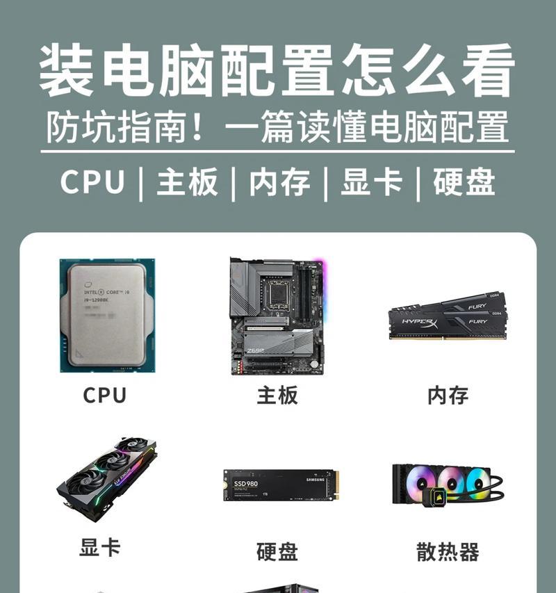 电脑配置参数怎么看？