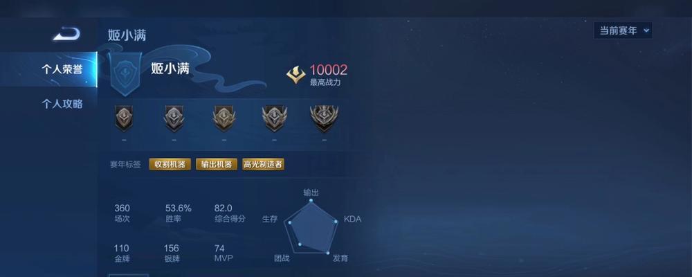 王者荣耀荣耀战力如何排序？影响排序的因素有哪些？