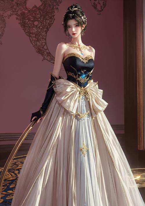 完美世界中普通晚礼服的颜色是什么？