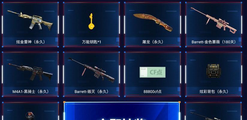 cf新活动毁灭需要多少费用？