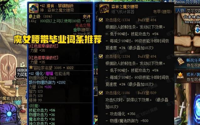 DNF领主塔装备选择策略是什么？